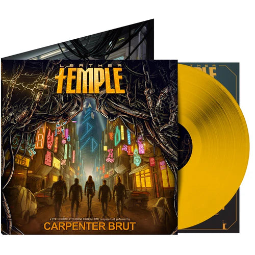 Carpenter Brut - Leather Temple - Yellow Vinyl Indie Exclusive - LP