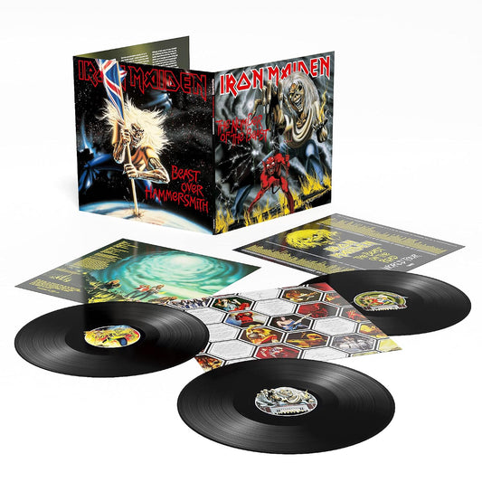 Iron Maiden – The Number Of The Beast / Beast Over Hammersmith - 40th Anniv - 180 Gram 3XLP