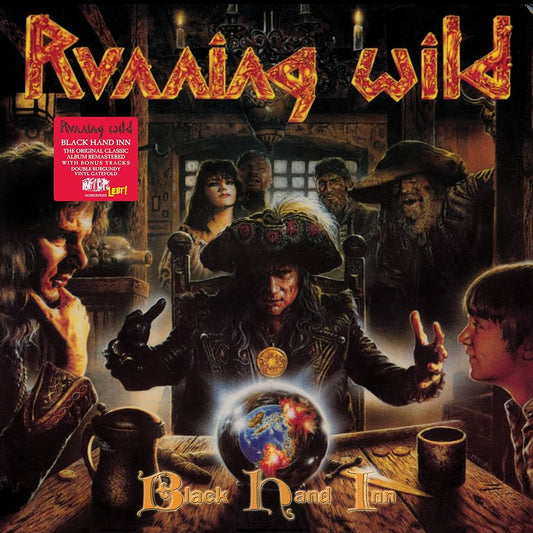 Running Wild – Black Hand Inn - Burgundy Red  - 2XLP   W/Bonus Tracks