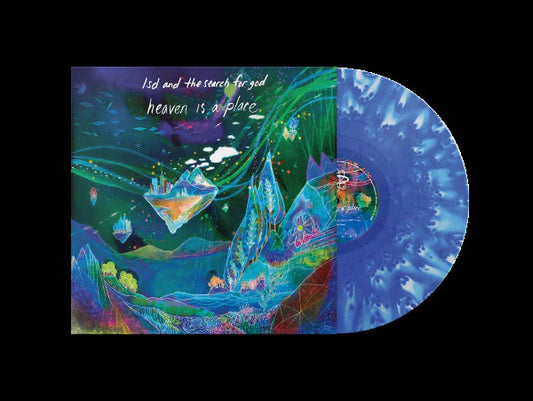 LSD And The Search For God – Heaven Is A Place - Blue Dream Vinyl/Poster/Foil Cover - LP