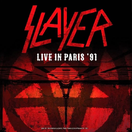 Slayer – Live In Paris '91 - 180 Gram Vnyl - LP