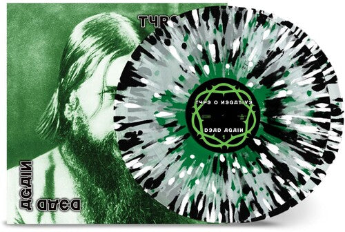 Type O Negative ‎– Dead Again - Clear Green White n Black Splatter - 2XLP