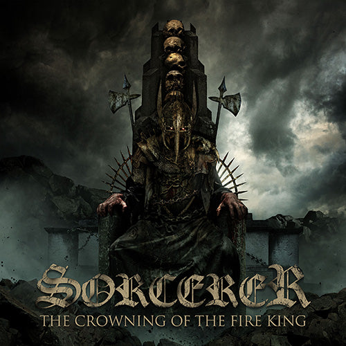 Sorcerer – The Crowning Of The Fire King - Clear n Black Vinyl / Individually Numbered - 2XLP