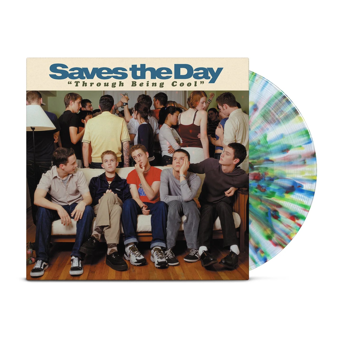 Saves The Day - Through Being Cool - Multi Color Splatter - LP  (Limited to 500)