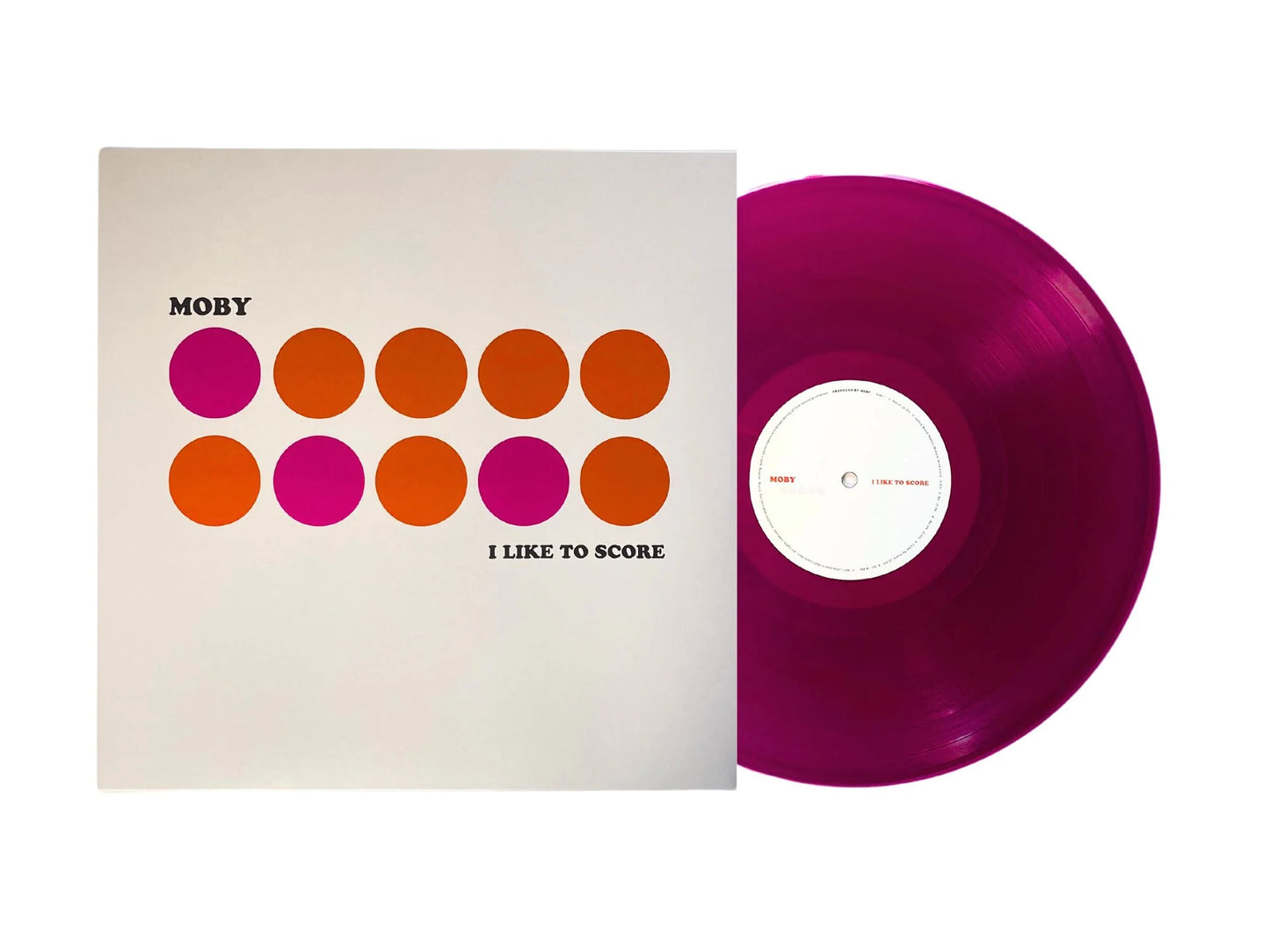 Moby - I Like To Score  -  Pink Vinyl - LP