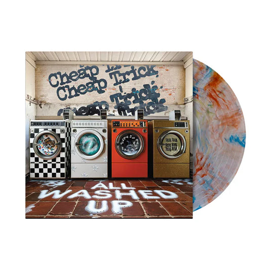 Cheap Trick – All Washed Up - Clear Orange n Blue Vinyl Indie Exclusive - LP
