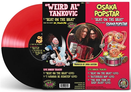 'Weird Al' Yankovic & Osaka Popstar - Beat On The Brat (Red & BlacK Vinyl - LP