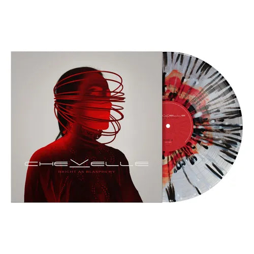 Chevelle - Bright As Blasphemy  - Indie Exclusive Ruby/Clear/White-Black Splatter -  LP