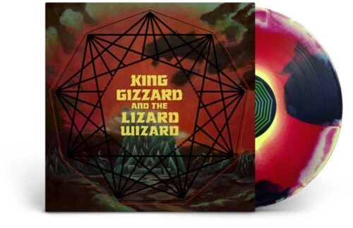 King Gizzard And The Lizard Wizard – Nonagon Infinity - Red Neon/Yellow Neon/Black Mixed - LP