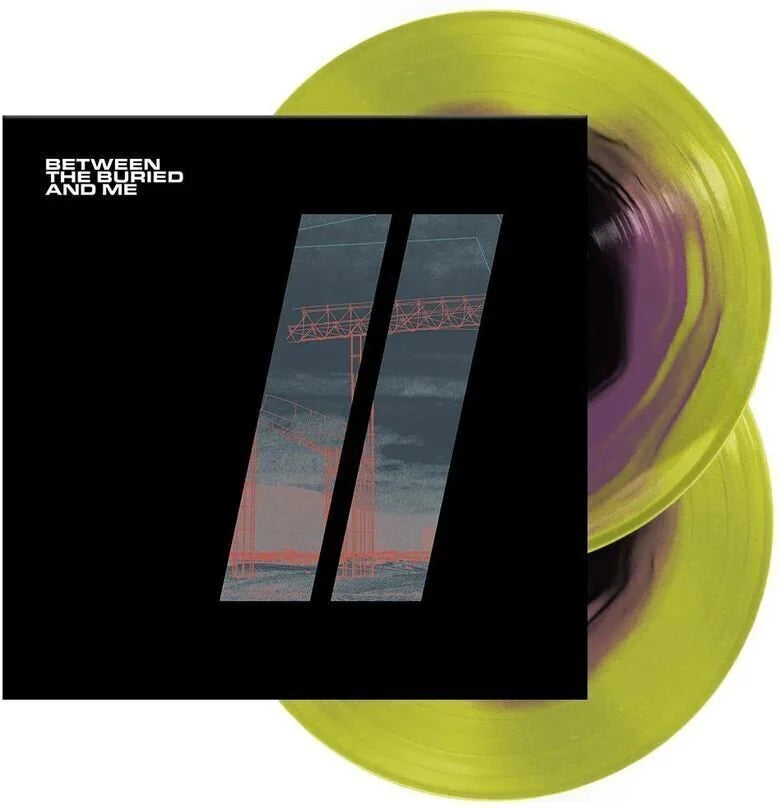 Between The Buried And Me - Colors II - Black Inside Grimace Purple Inside Transparent Highlighter Yellow - 2XLP