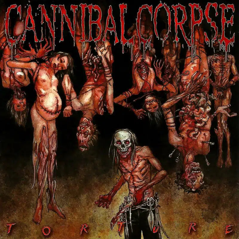 Cannibal Corpse ‎– Torture - Bloody Concrete Vinyl -  LP
