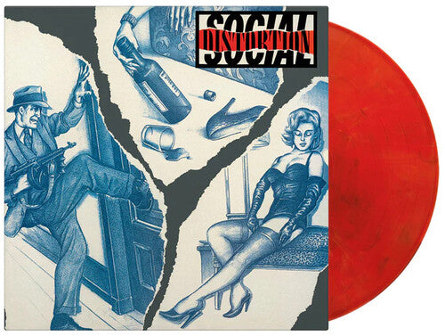 Social Distortion - S/T - 180 Gram/Red/Individually Numbered - LP
