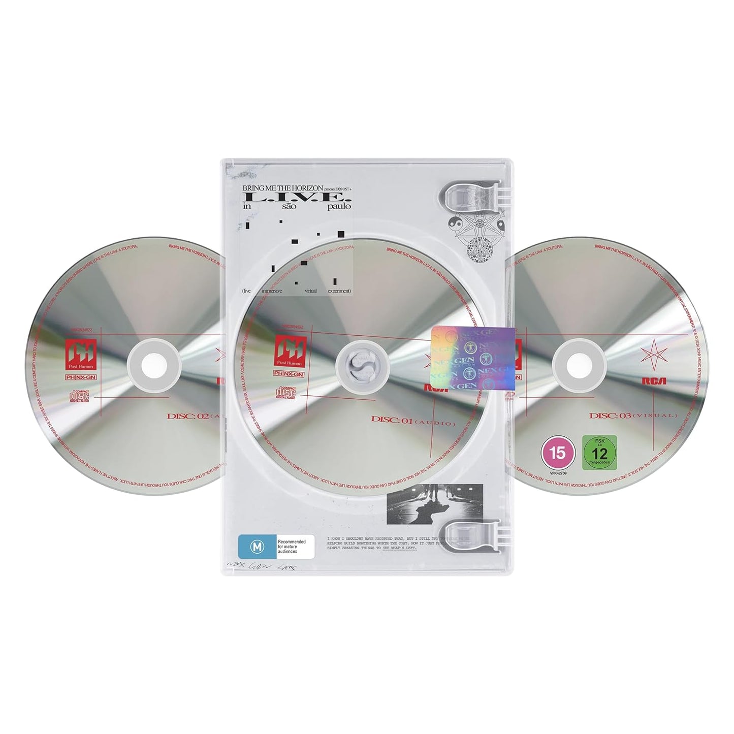 Bring Me the Horizon - L.I.V.E. In Sao Paulo - CD/DVD