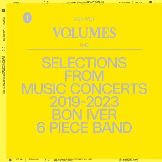 Bon Iver Vol. One Selections From Music Concerts 2019-2023 - LP