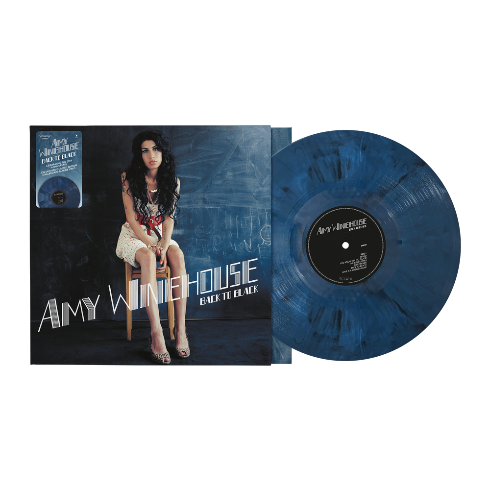 Amy Winehouse - Back To Black - 20th Anniversary Indie Exclusive Chalkboard Marble Vinyl - LP