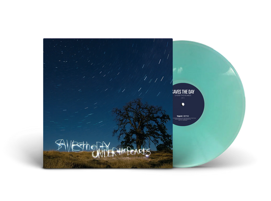 Saves the Day  - Under The Boards - Clear Blue Sea Glass Vinyl  -  LP