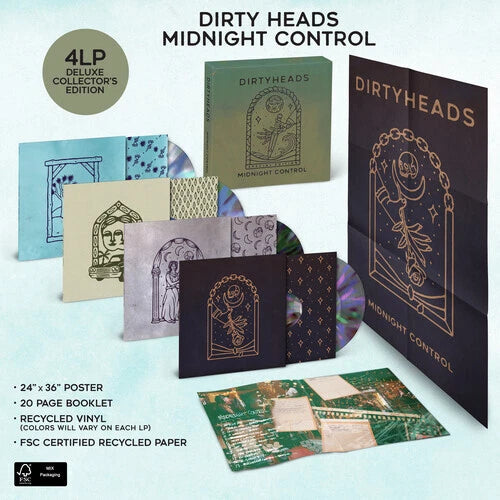 Dirty Heads - Midnight Control Deluxe Box Set - Record Store Day 2024 - 4XLP