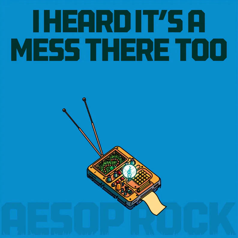Aesop Rock – I Heard It's A Mess There Too - CD
