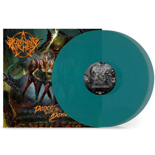 Burning Witches  – Dance With The Devil - Trans Green Vinyl - 2XLP