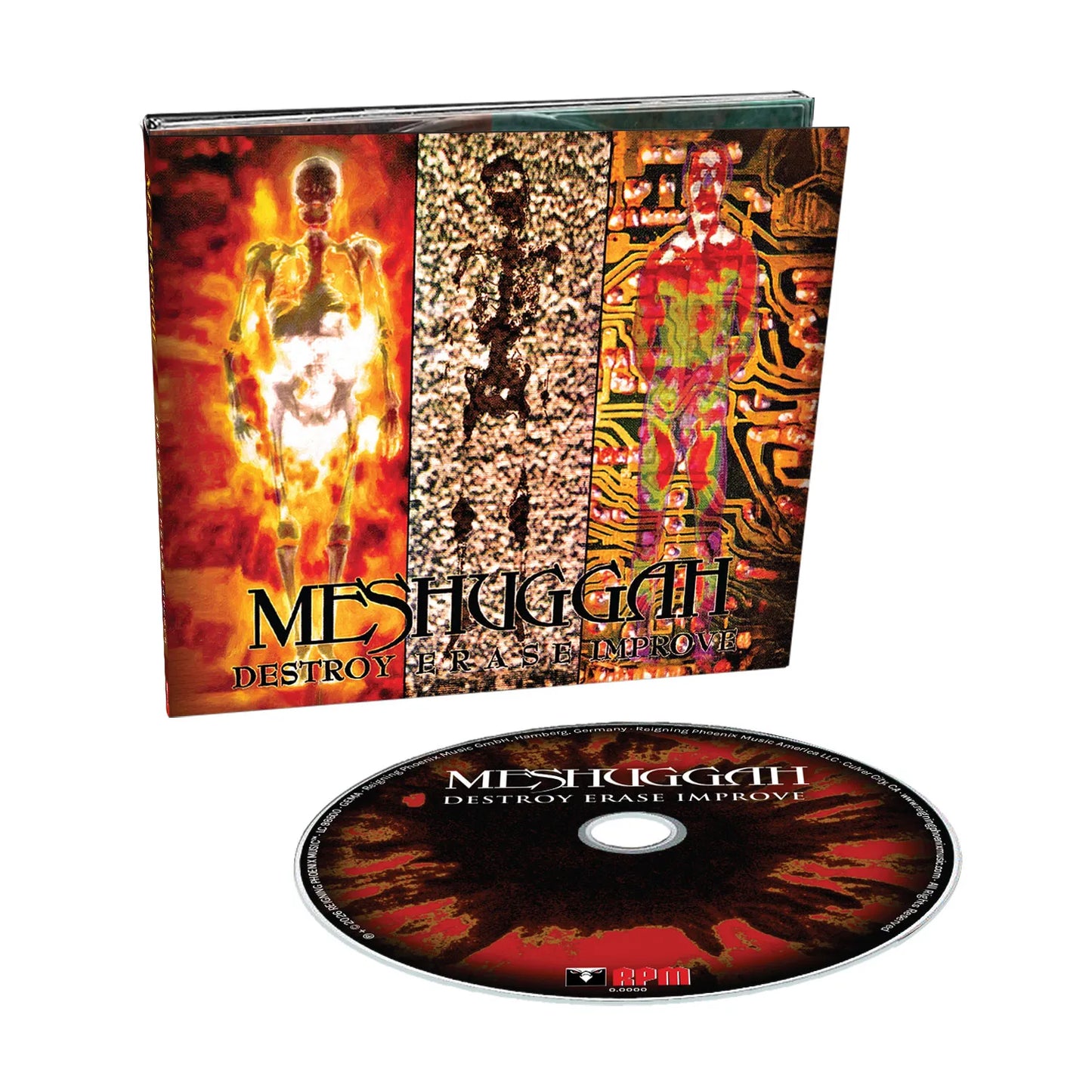 Meshuggah   - Destroy Erase Improve  - (Anniversary Edition, Remastered)  - CD