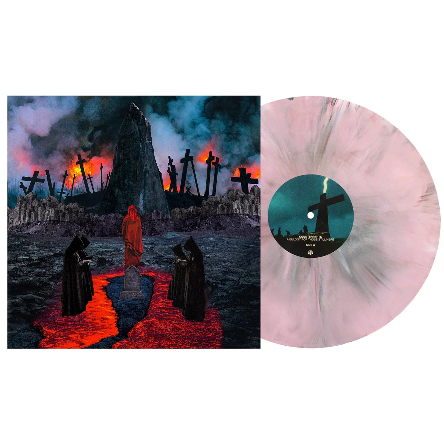 Counterparts – A Eulogy For Those Still Here - Oxblood, Black & White  - LP