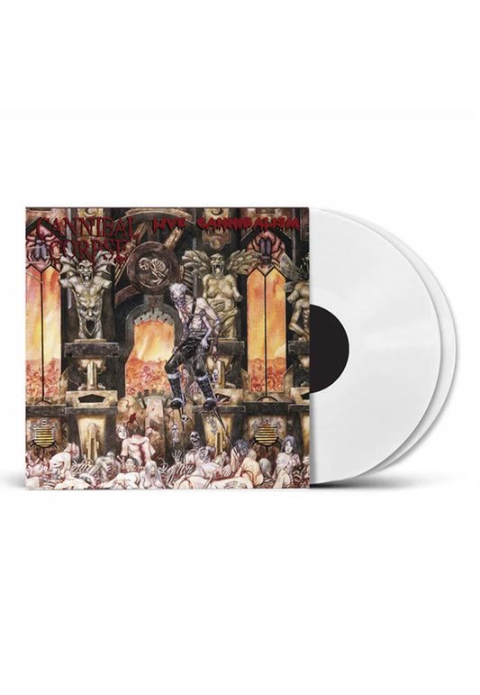 Cannibal Corpse - Live Cannibalism  -  White Vinyl - 2XLP