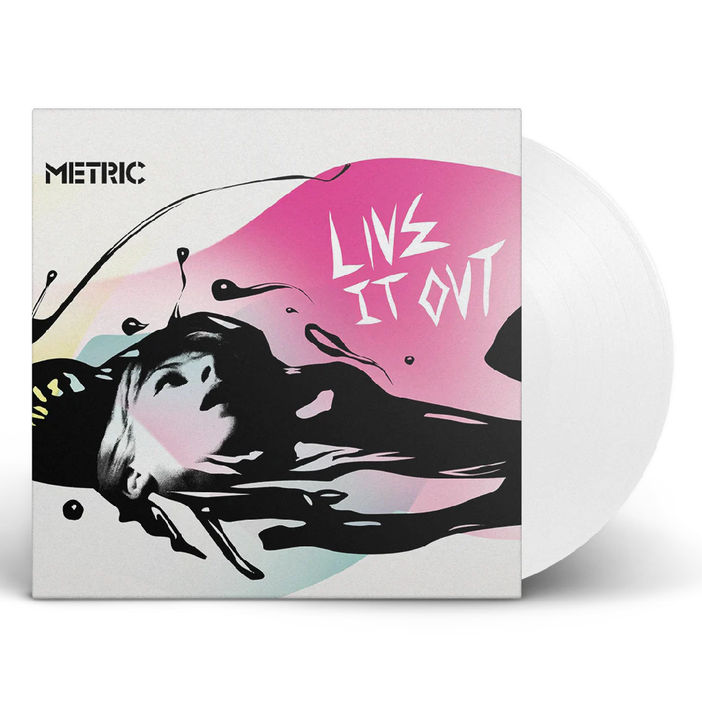 Metric - Live It Out - Opaque White Vinyl - LP