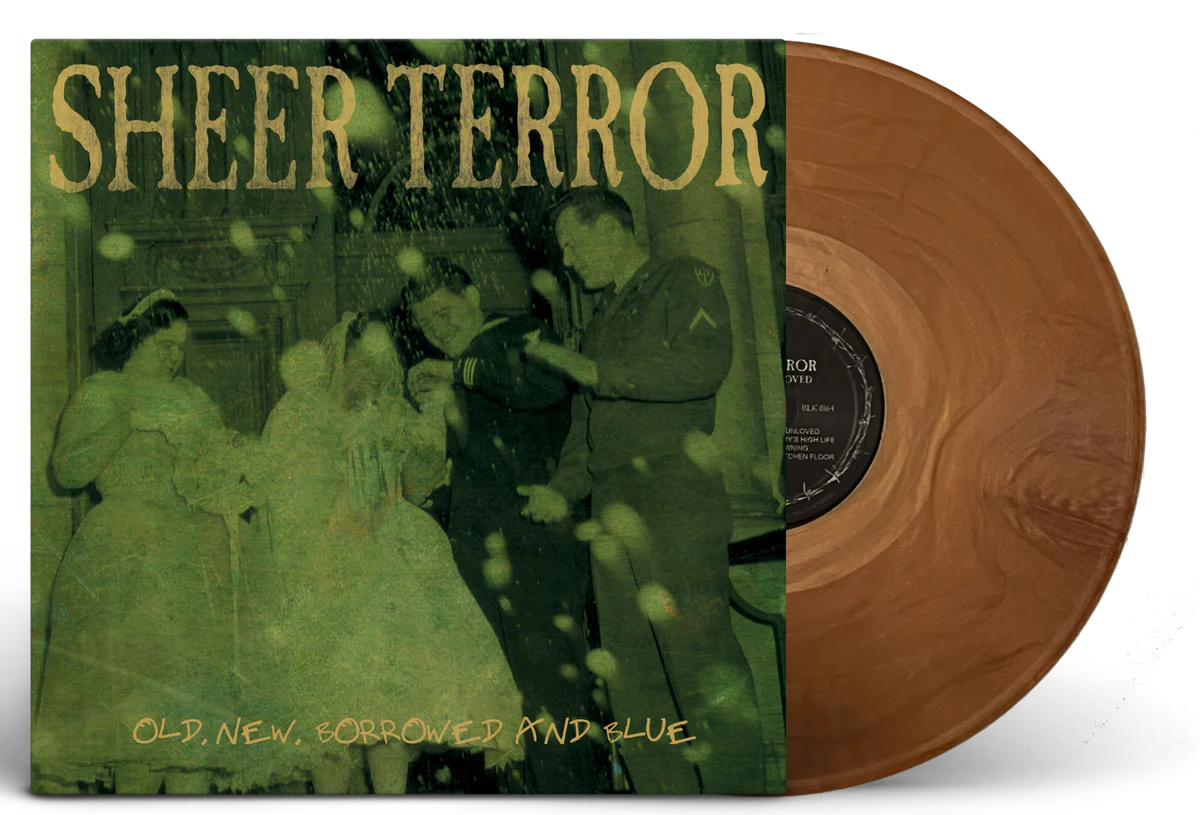 Sheer Terror - Old New Borrowed and Blue - Gold Vinyl  (Limited to 200) - LP