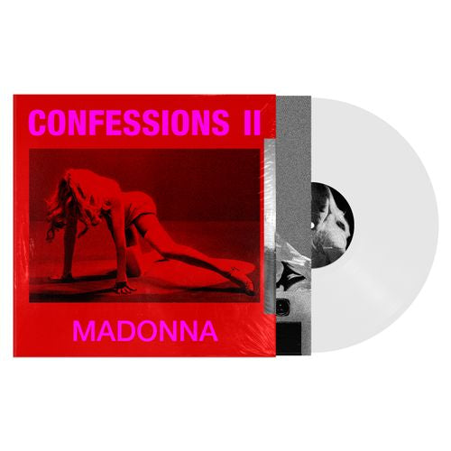 Madonna  - Confessions II  - Indie Exclusive White Vinyl Alternative Cover + Poster - LP