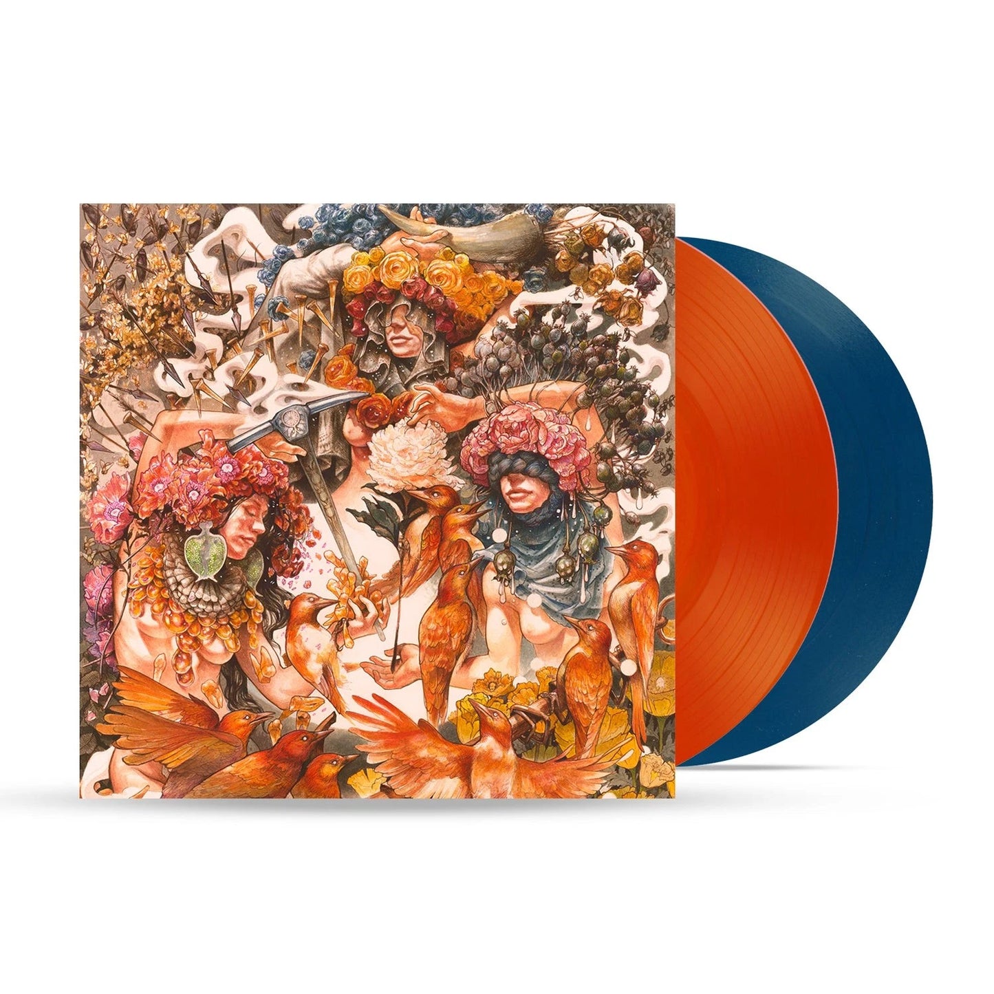 Baroness -  Gold & Grey Album  - Indie ExclusiveTransparent Red & Blue Vinyl -  2XLP