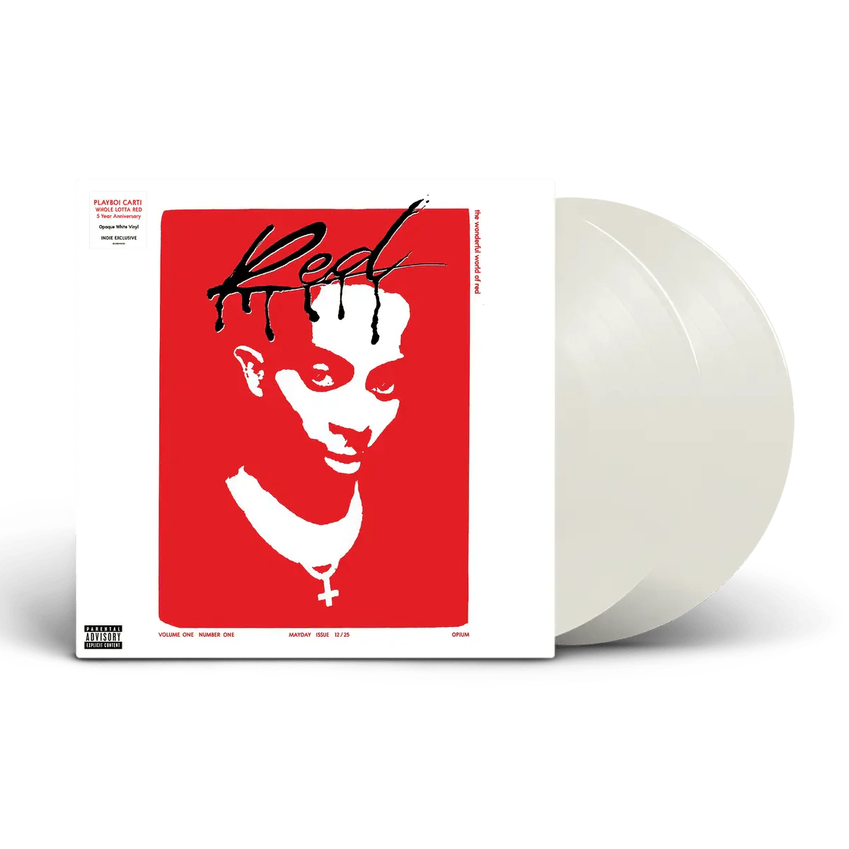 Playboi Carti – Whole Lotta Red - Opaque White Viny  - 2XLP