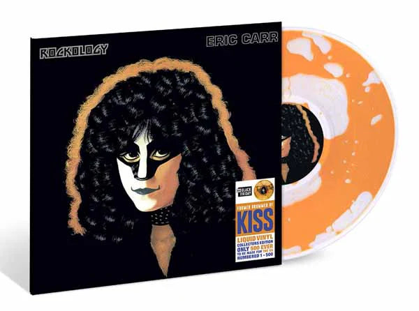 Eric Carr ‎– Unfinished Business - Record Store Day 2025 Clear W/ Orange Liquid / Numbered - LP