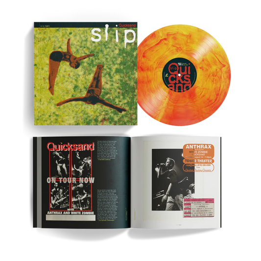 Quicksand  - Slip  - Deluxe Edition - Yellow/Red Burst Vinyl - LP + Hardcover Book