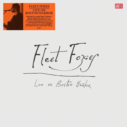 Fleet Foxes ‎– Live On Boston Harbor - Peach Color VInyl - 3XLP