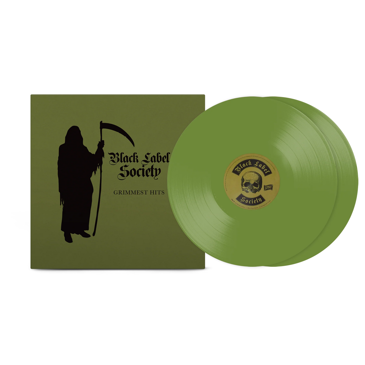 Black Label Society - Grimmest Hits - Forest Green Vinyl - 2XLP