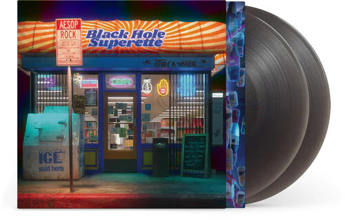 Aesop Rock – Black Hole Superette - Limited Black Ice Vinyl - 2XLP