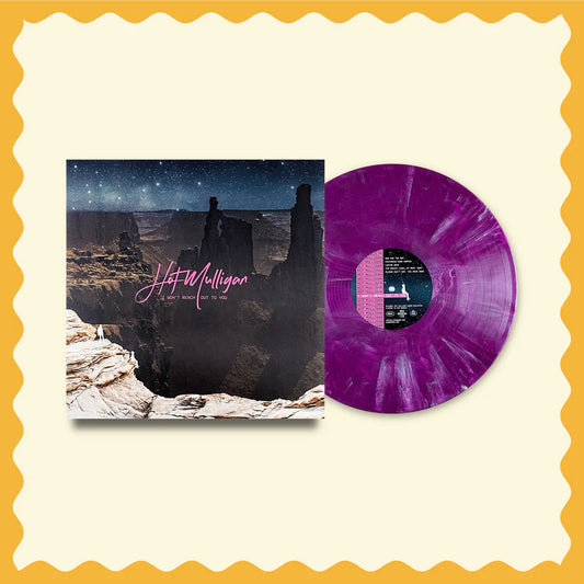Hot Mulligan- I Won't Reach Out to You - Silver Grape Vinyl - LP
