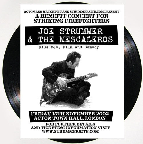 Joe Strummer & The Mescaleros ‎– Friday 15th November 2002 Acton Town Hall, London - 2XLP