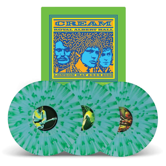 Cream - Royal Albert Hall 2005  - Blue n Green Splatter - 3XLP