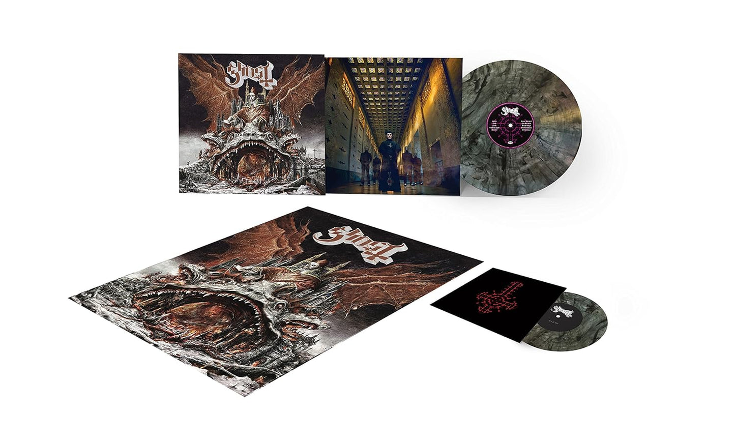 Ghost – Prequelle  - Clear Smoke Vinyl -  LP + 7" + Poster