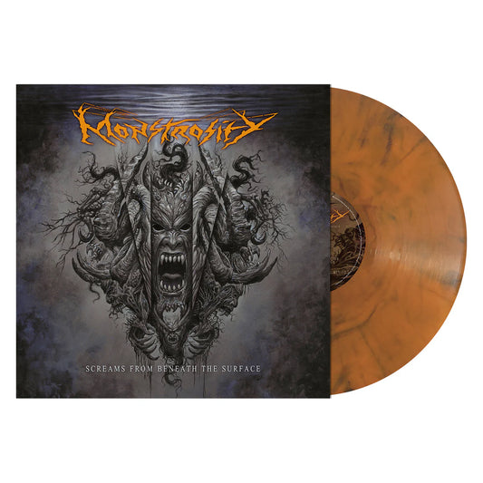 Monstrosity  - Screams from Beneath the Surface  - Orange Smoke Vinyl - LP