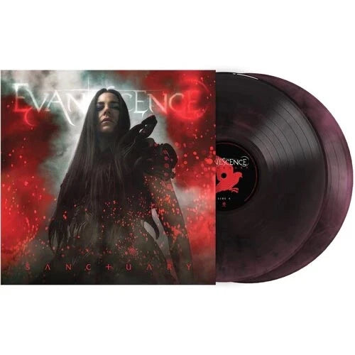 Evanescence -  Sanctuary -  Indie Exclusive Deep Purple & Black Marble Vinyl - 2XLP