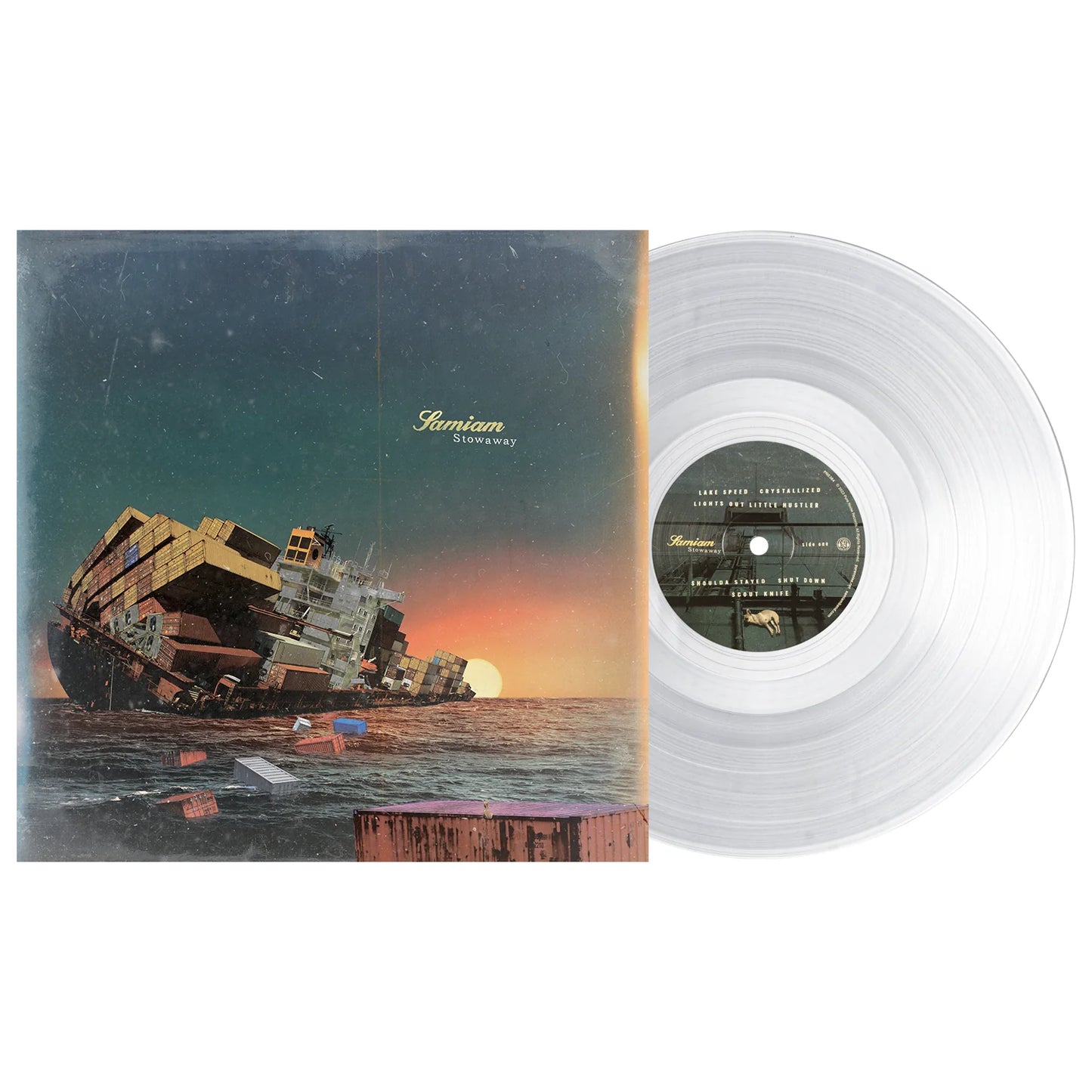 Samiam - Stowaway - Ultra Clear -  LP
