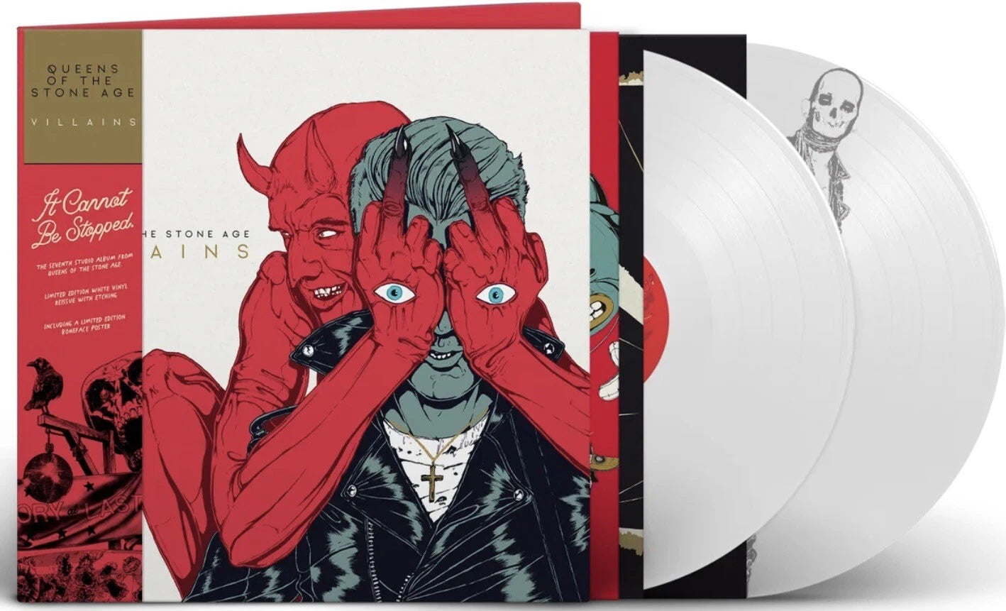 Queens Of The Stone Age – Villains [Deluxe Edition] - 180 Gram White Vinyl 2XLP