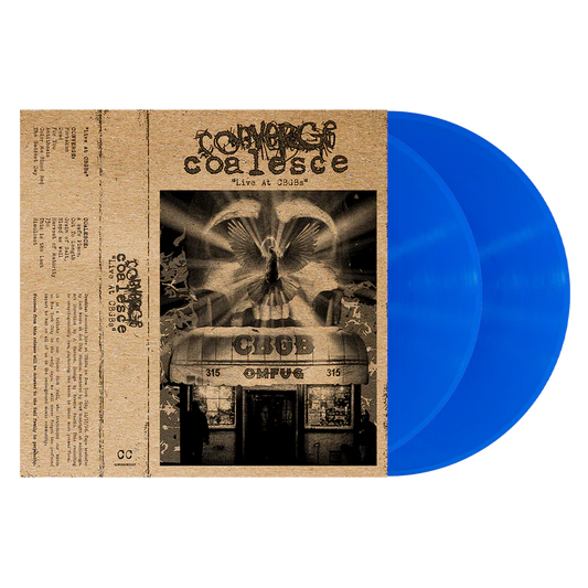 Converge & Coalesce "Live at CBGBs  - Blue Vinyl - 2XLP