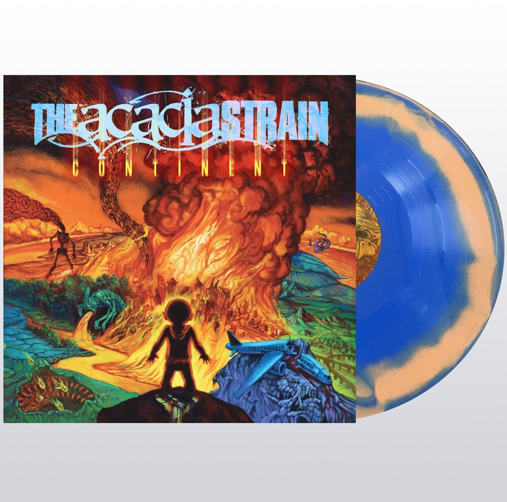 The Acacia Strain – Continent - Opaque Orange + Transparent Blue Vinyl - LP  (Limited to 250)
