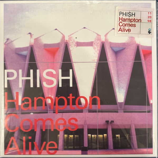 Phish – Hampton Comes Alive - 11/20/98 - Color Vinyl UK Import 4XLP Box Set