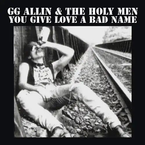 GG Allin - You Give Love A Bad Name - Indie Exclusive Blood Moon Vinyl - LP