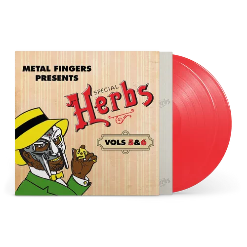 Metal Fingers – Special Herbs (Vols 5&6)  -Apple Red Vinyl - 2XLP