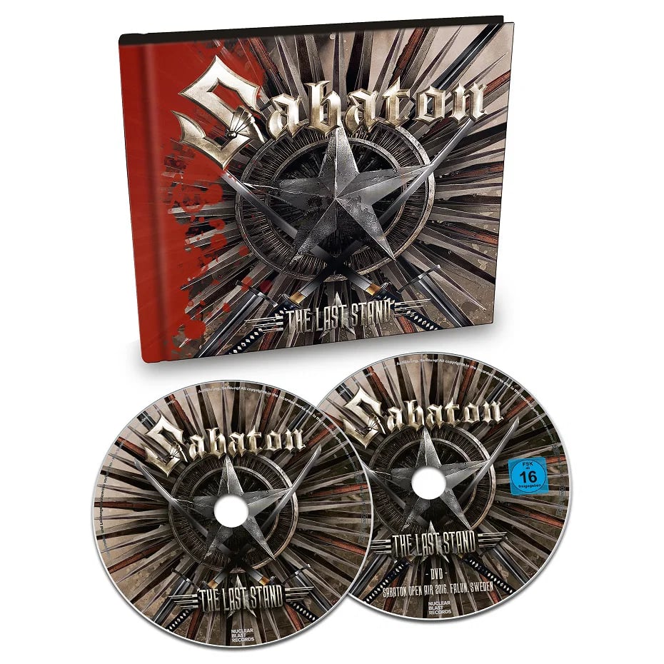 Sabaton  - Last Stand - MediaBook  CD/DVD